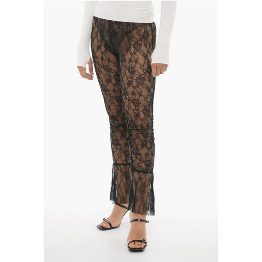 Adriana Hot Couture Macrame' Lace Sheer Pants