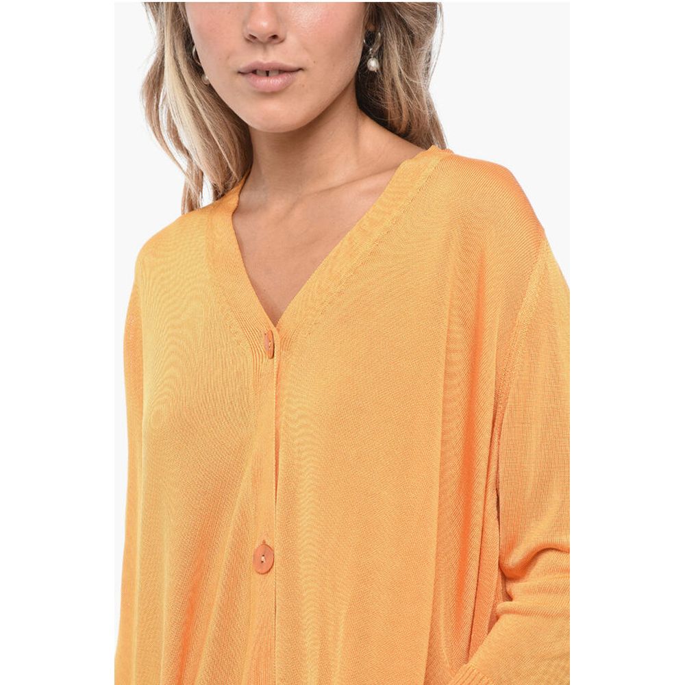 ArchivioB Oversized Cardigan with 3/4 Sleeves