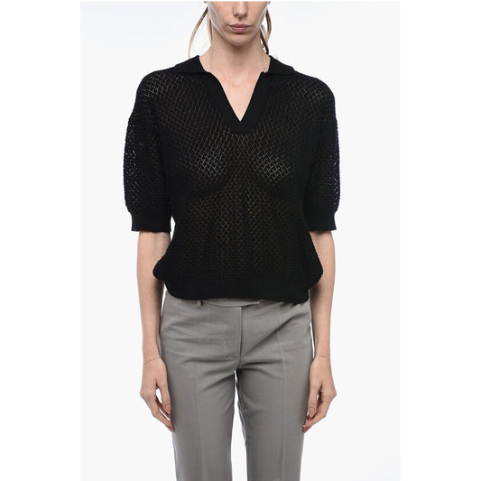 The Garment Openwork TANZANIA Polo with Cuffs