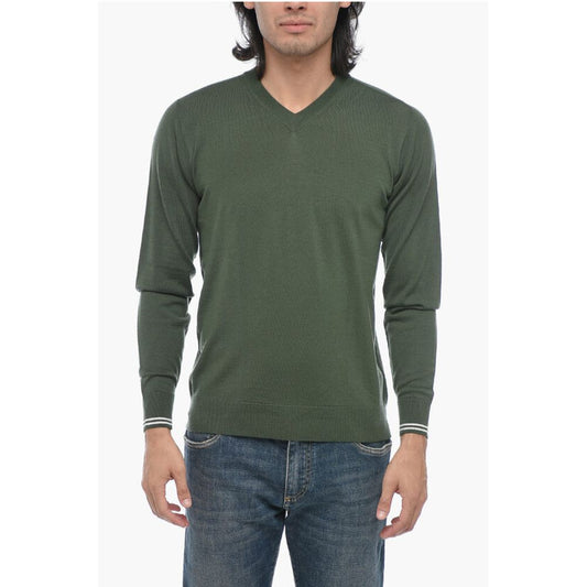 Peserico V-Neck Wool Pullover