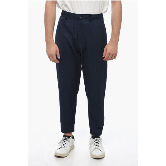 4SDesigns Twill Chino Pants with Drawstring