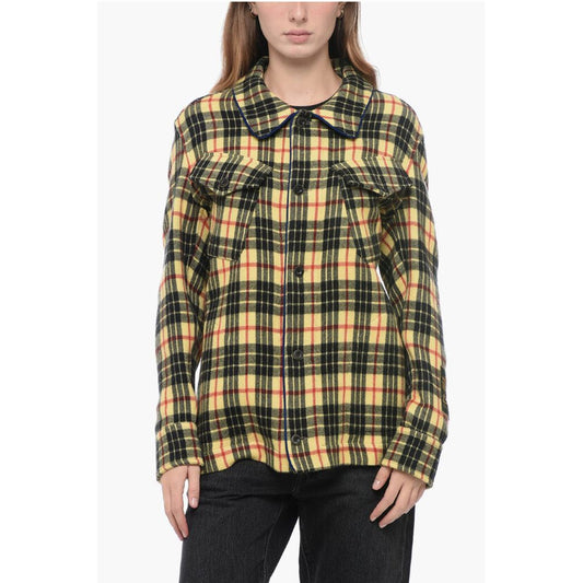 Pierre-Louis Mascia Tartan Checked Wool Overshirt
