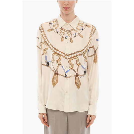 Pierre-Louis Mascia Patterned Silk Shirt