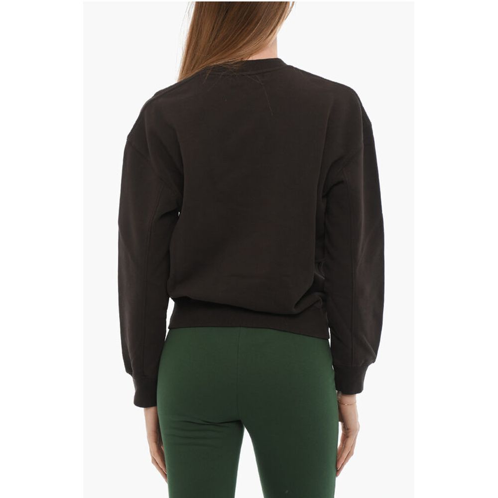 Ambush Brushed Cotton Crew-neck Sweatshirt with Printed Logo