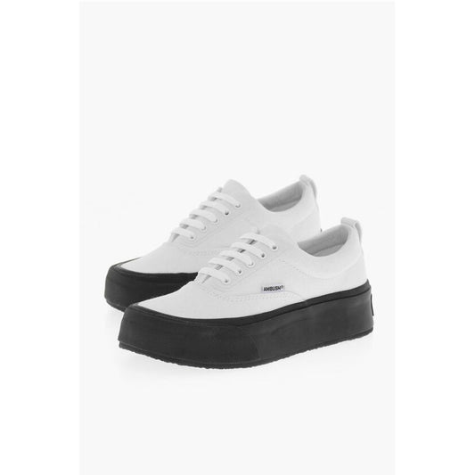 Ambush Canvas Low Top Sneakers with Contrasting Sole
