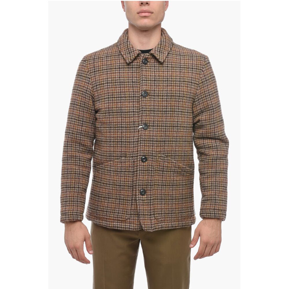 Altea Wool Cloth NORTON Coat with Shetland Motif
