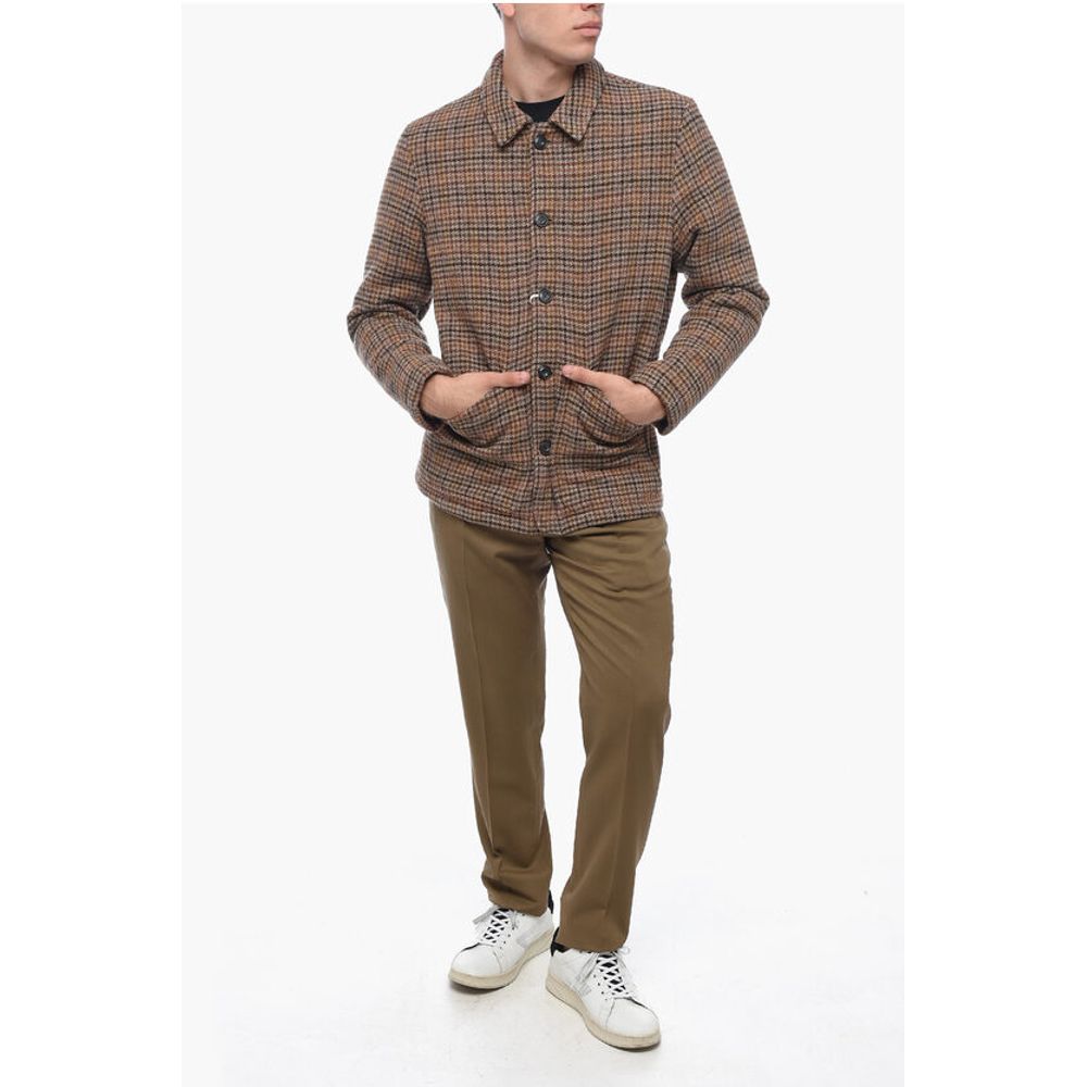 Altea Wool Cloth NORTON Coat with Shetland Motif
