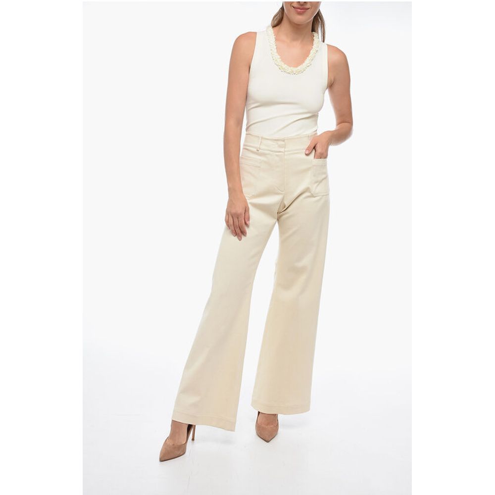 QL2 Denim NINA Wide-Leg Pants