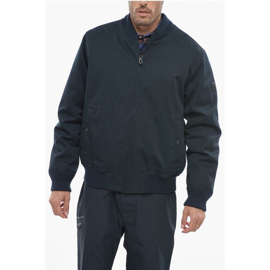 Woolrich Reversible Bomber Jacket with Buffalo Check Detail