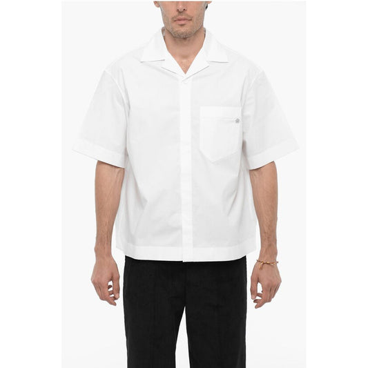 Neil Barrett Cotton Boxy Fit Shirt with Breast-Pocket