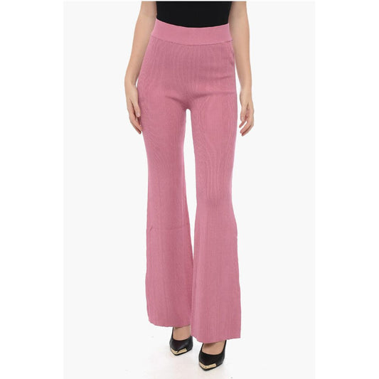 Remain High Waist Ribbed Palazzo Pants