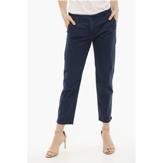 Woolrich Cotton Strech Pants with Split Ankle