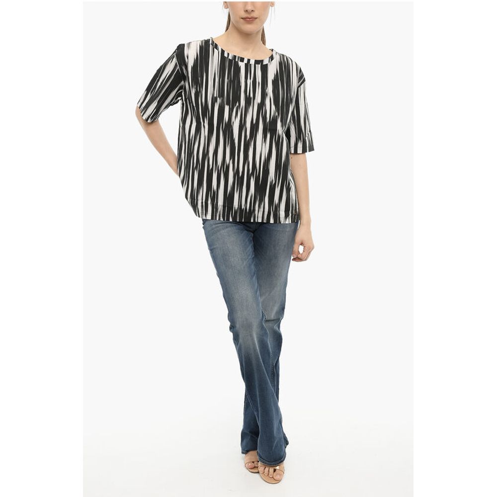Woolrich Gradient-Effect Popeline Blouse