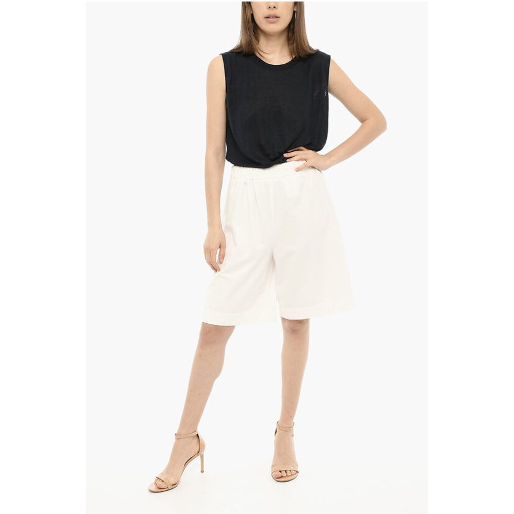 Woolrich Cotton Shorts with Patch