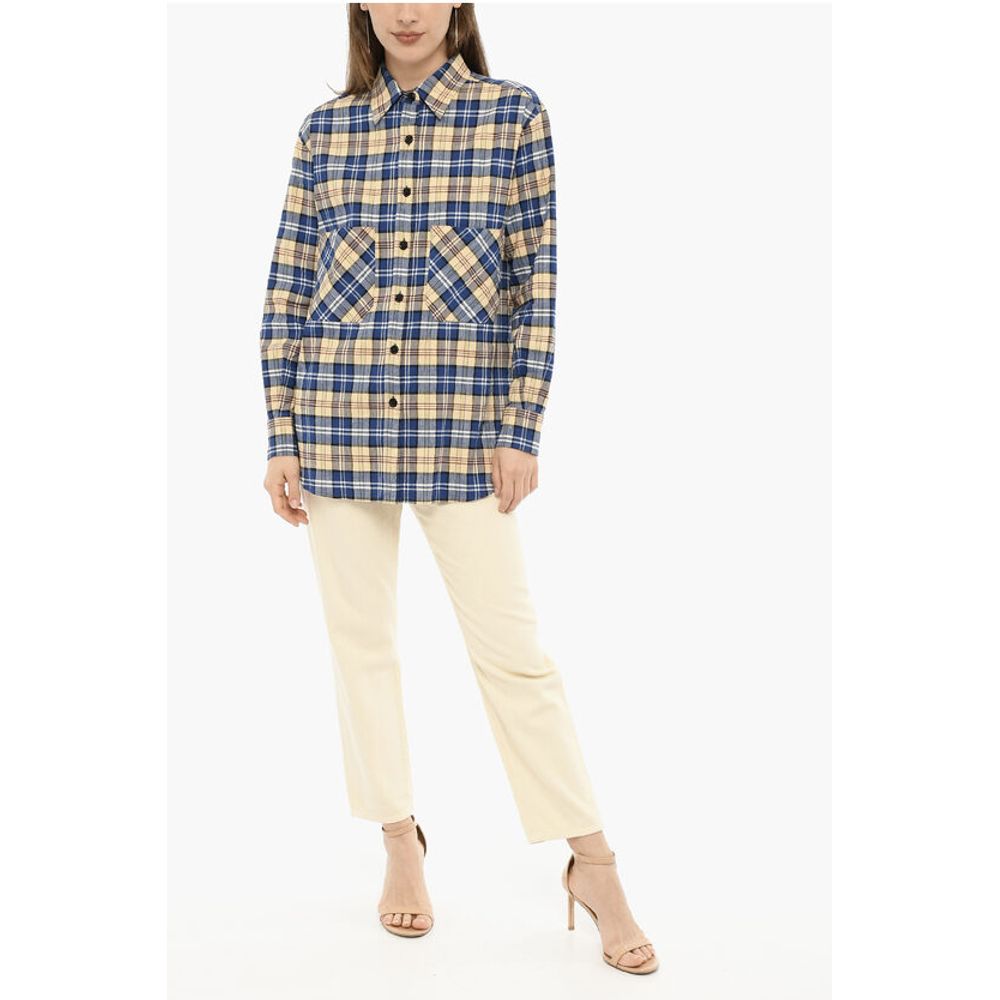 Woolrich Double Breast Pockets Tartan Check Shirt