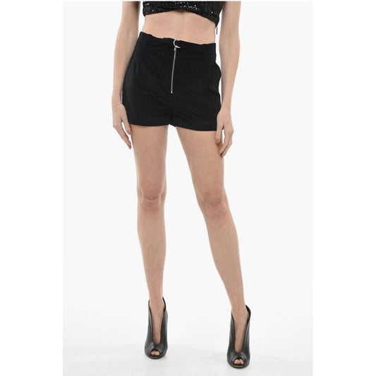 Capasa Velvet Shorts with Belt