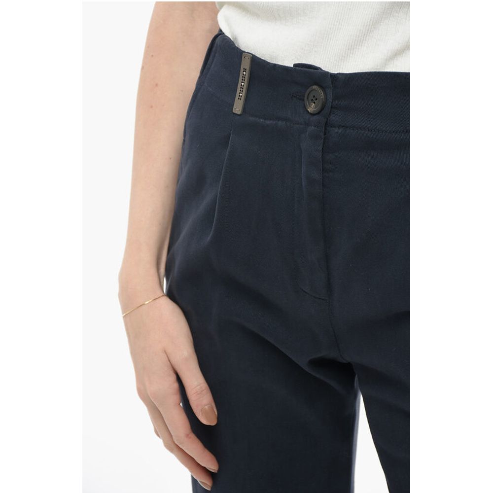 Peserico 4 Pocket Twill Cotton Blend Pants