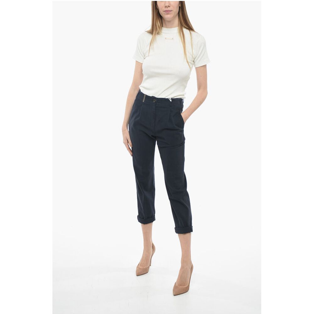 Peserico 4 Pocket Twill Cotton Blend Pants