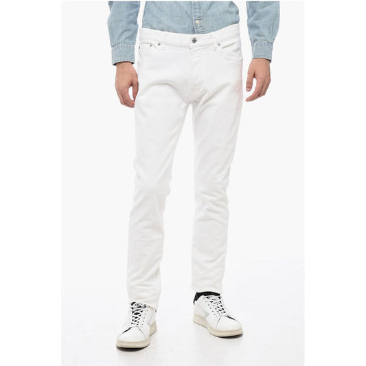 Berluti Stretch Cotton Slim Fit Jeans 16cm