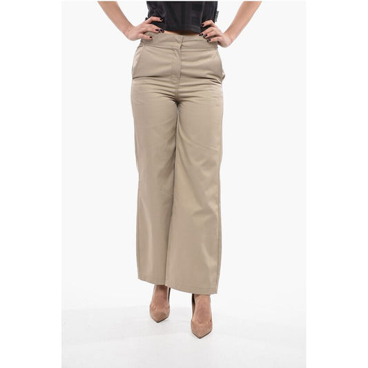 Palm Angels High-Waisted Straight-Fit Pants