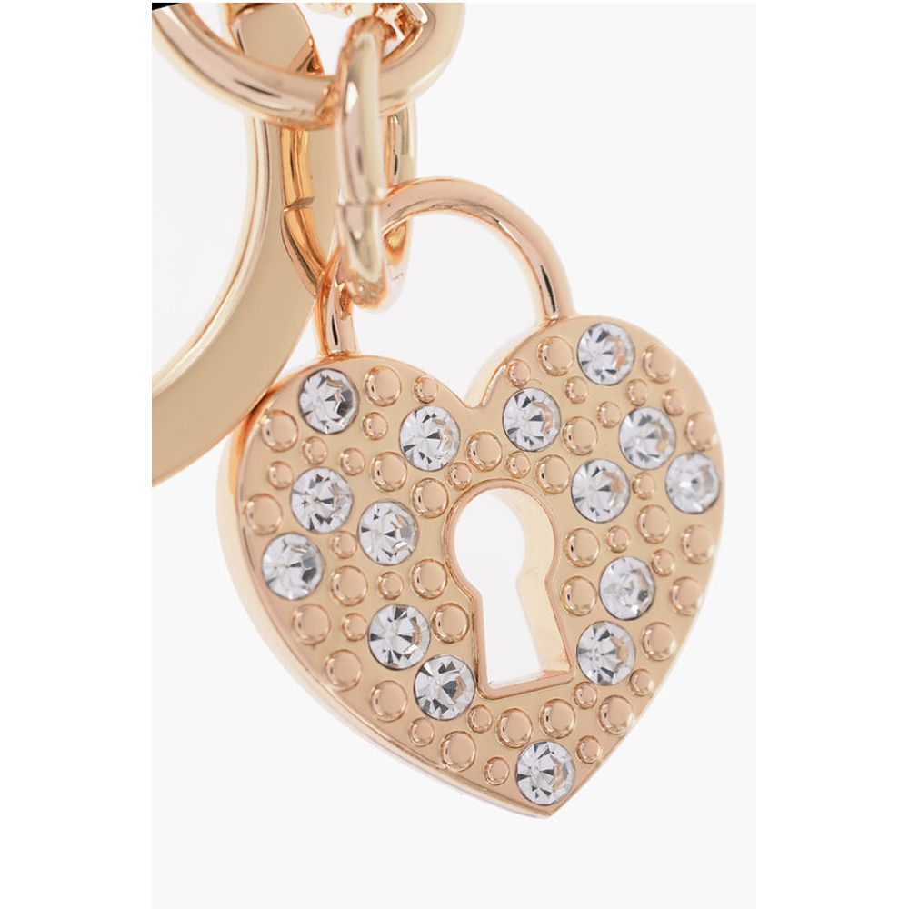 Moschino LOVE Metal Keyring with Charms