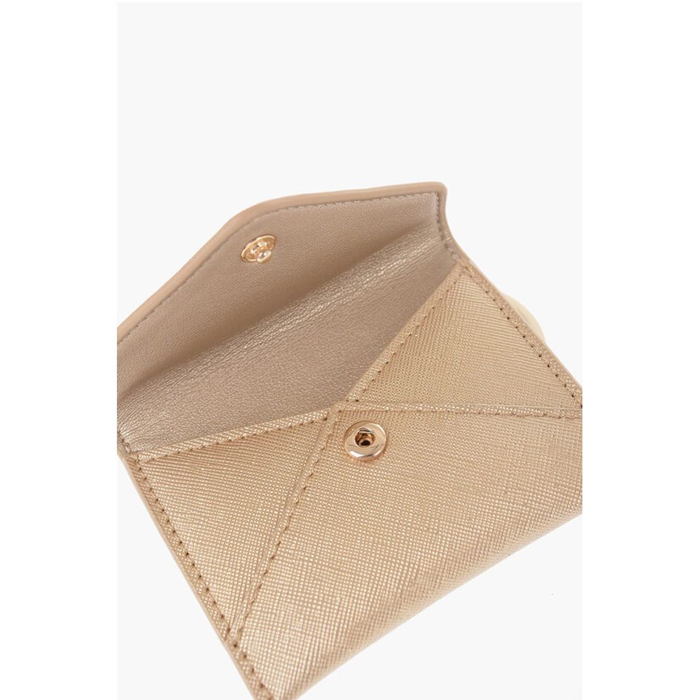 Moschino LOVE Saffiano Faux Leather Envelope Keyring