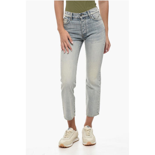 Amiri Straight Leg Jeans with Belt Loops 18cm