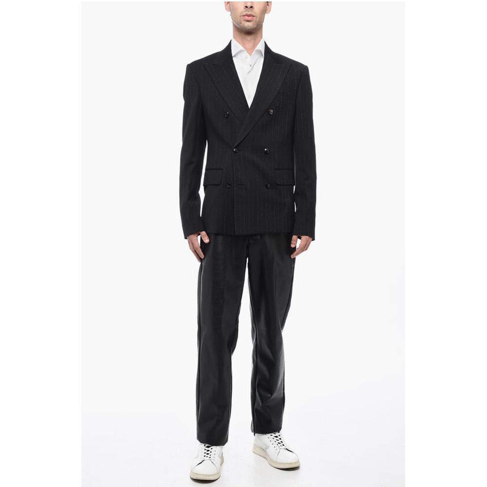 Amiri Lured Double Breasted Jacket with Flap Pockets