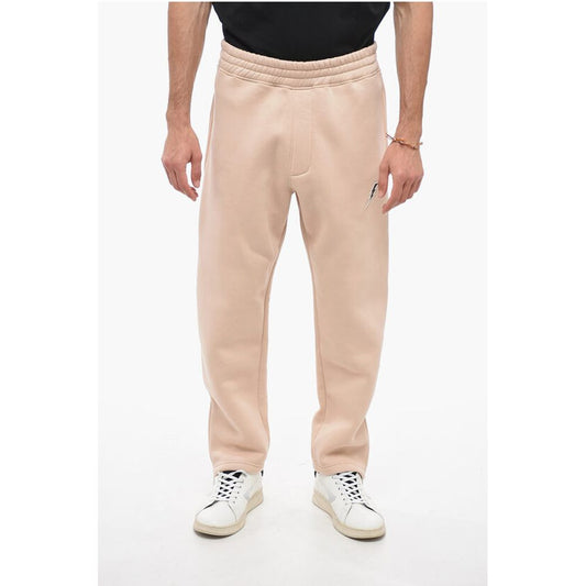 Neil Barrett Embroidered BOLT Joggers with Zip at Cuffs
