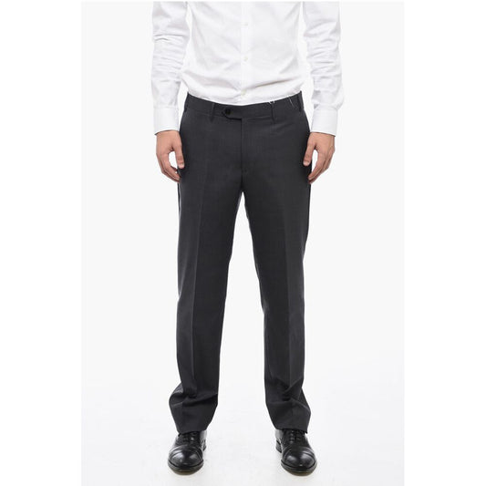 Corneliani Regular Fit Virgin Wool LEADER Pants