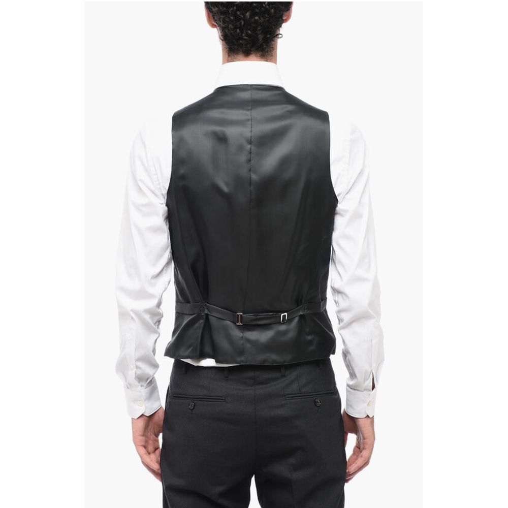 Corneliani Virgin Wool LEADER Suit with Flap Pockets