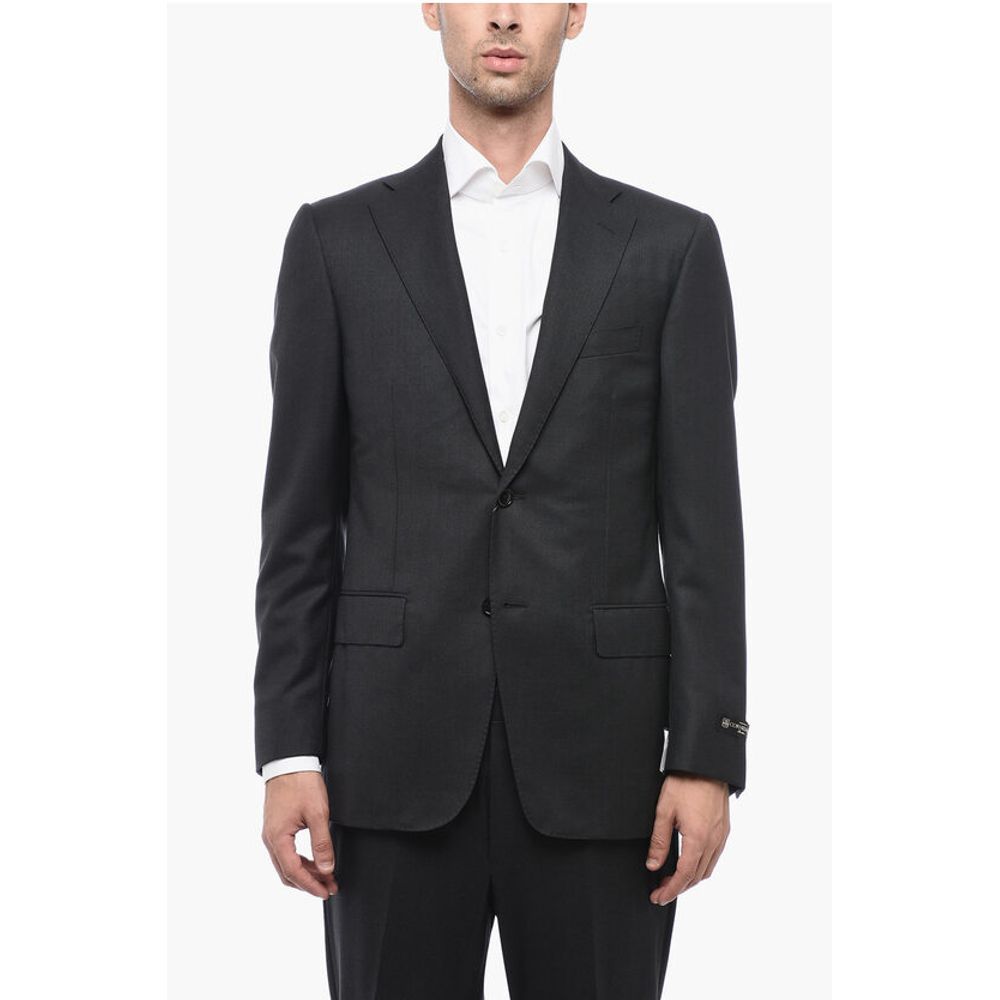 Corneliani Virgin Wool MANTUA Suit with Side Splits