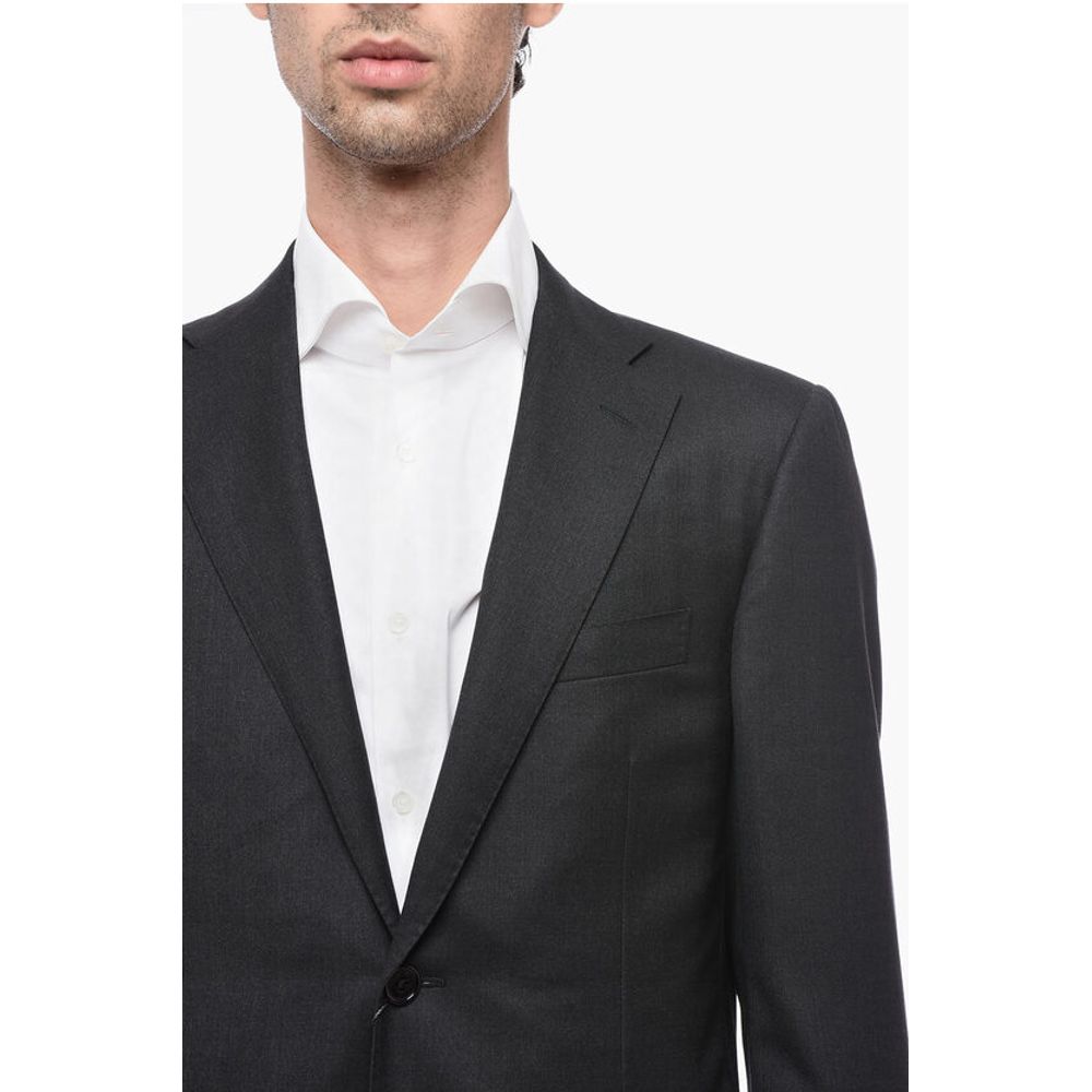 Corneliani Virgin Wool MANTUA Suit with Side Splits