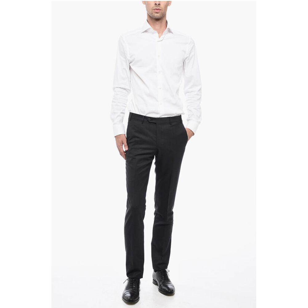 Corneliani Virgin Wool ACADEMY Trousers