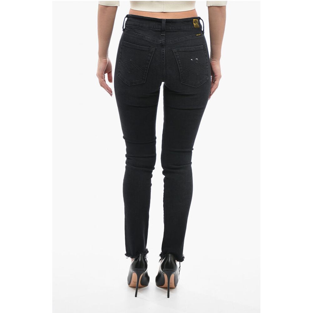 Washington Dee Cee Raw-Cut Bottom Skinny Fit Jeans