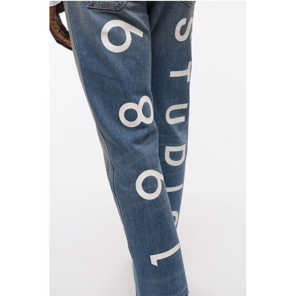 1989 Studio Regular Fit 702 Jeans with Studio Print on the Back 21cm
