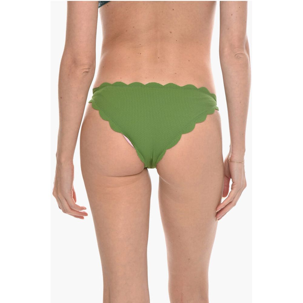 Marysia Reversible ANTIBES Bikini Bottom with Scalloped Edge