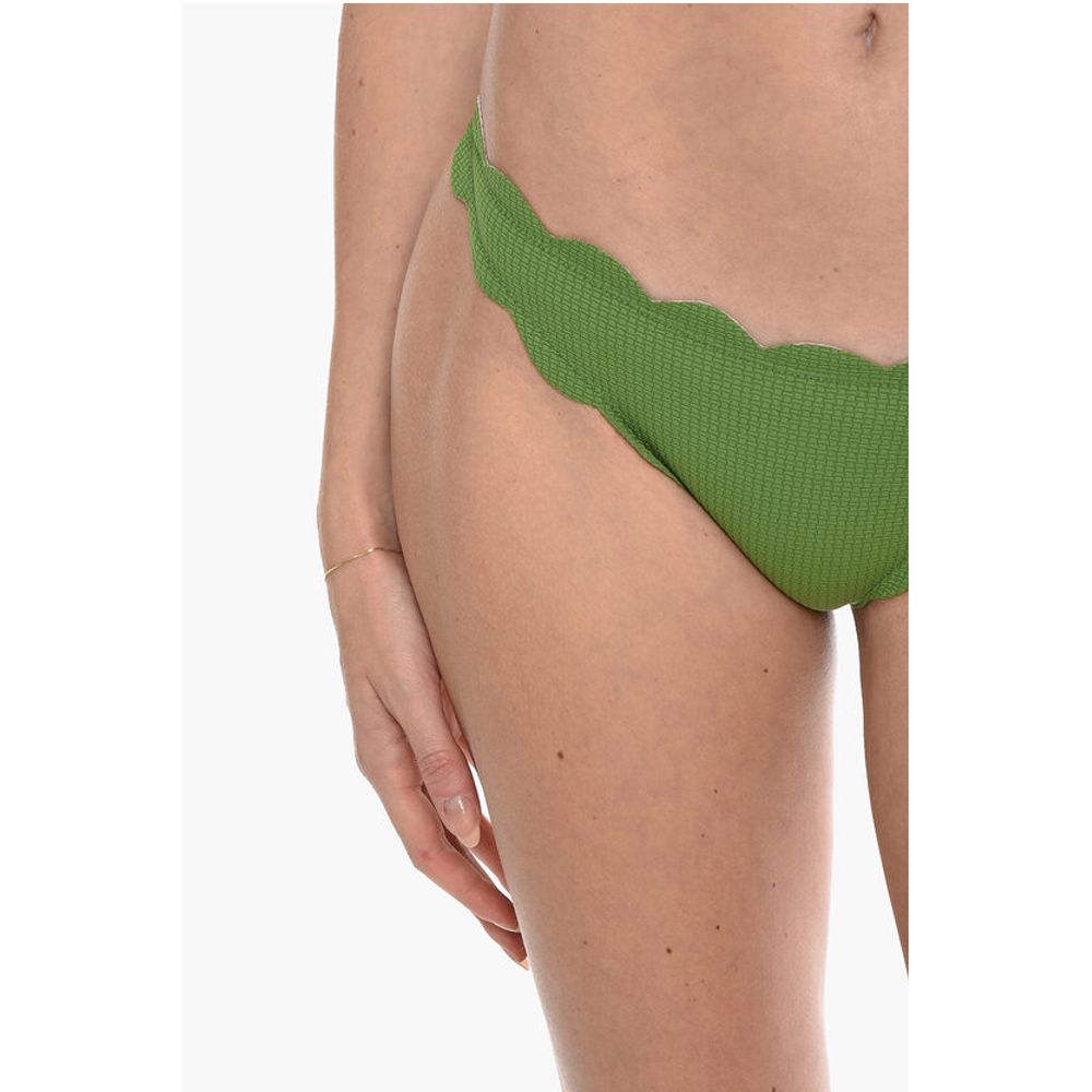 Marysia Reversible ANTIBES Bikini Bottom with Scalloped Edge