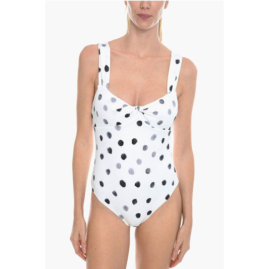 Marysia Polka Dots LEHI One-Piece Swimsuit with Bow On the Front