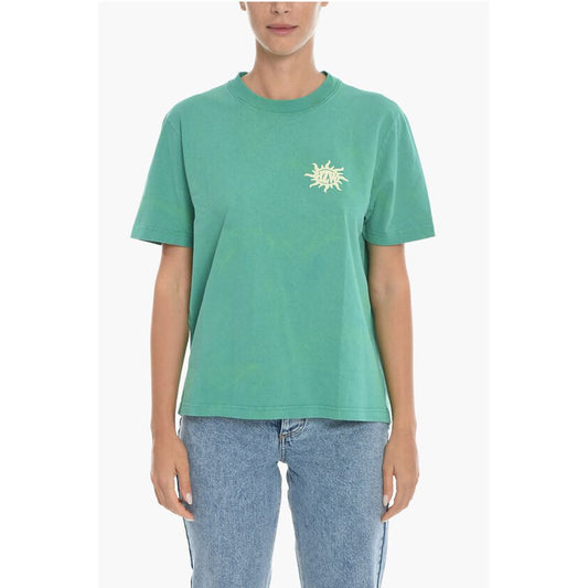 Holzweiler Back Printed KJERAG LOGOS Crew-neck T-Shirt