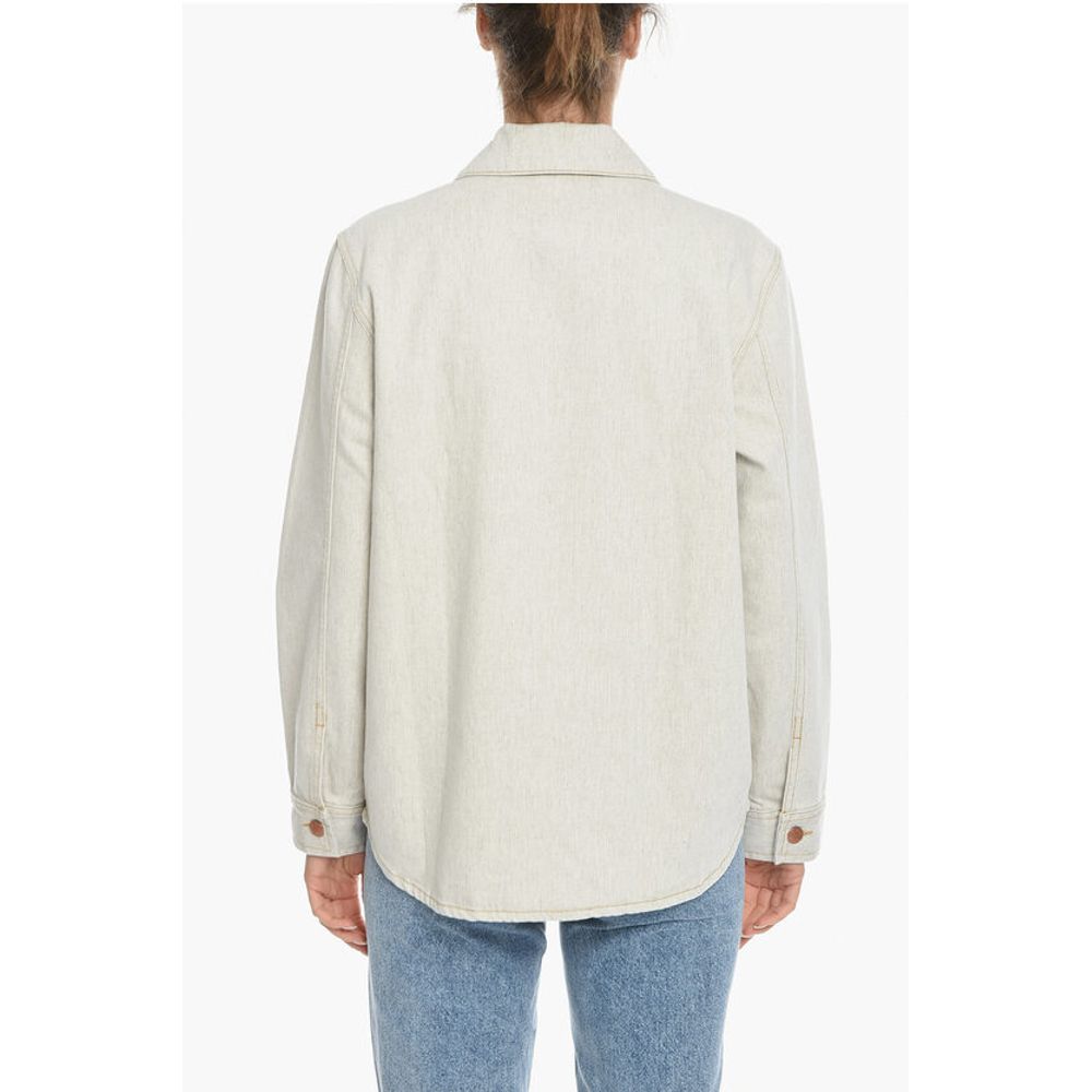 Samsoe Samsoe Denim ROSITTA Jacket with Breast Pocket