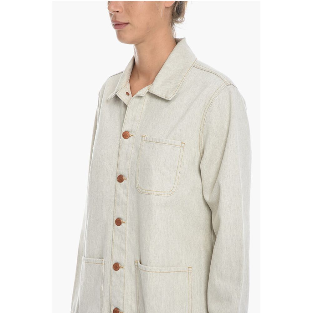 Samsoe Samsoe Denim ROSITTA Jacket with Breast Pocket