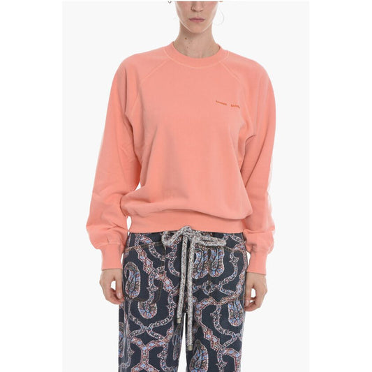 Samsoe Samsoe Crew-Neck GITTA Sweatshirt with Side Logo Embroidery