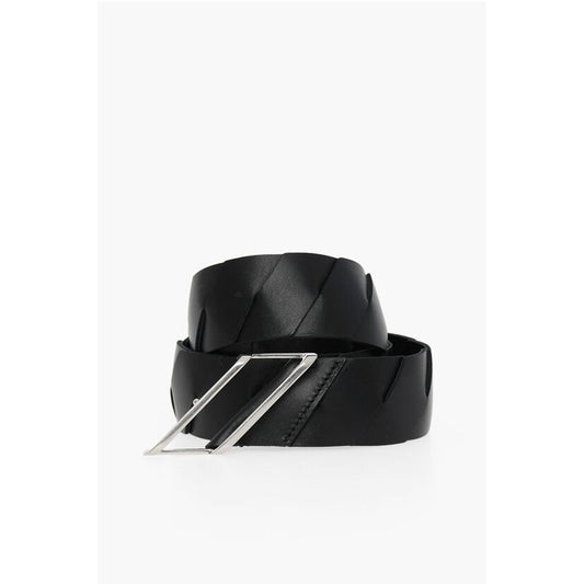 Bottega Veneta Calfskin FRENCH Belt with Decorative Buckle