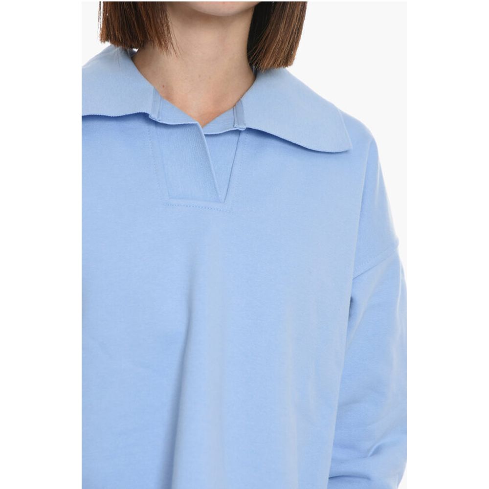 Samsoe Samsoe Polo Neck INGRID Cotton Sweatshirt