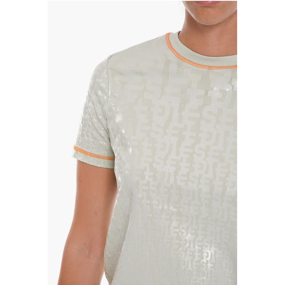 Diesel All-Over Monogram T-REG-MON Crew-Neck T-shirt