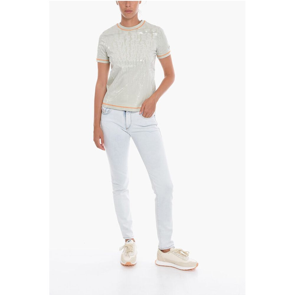 Diesel All-Over Monogram T-REG-MON Crew-Neck T-shirt