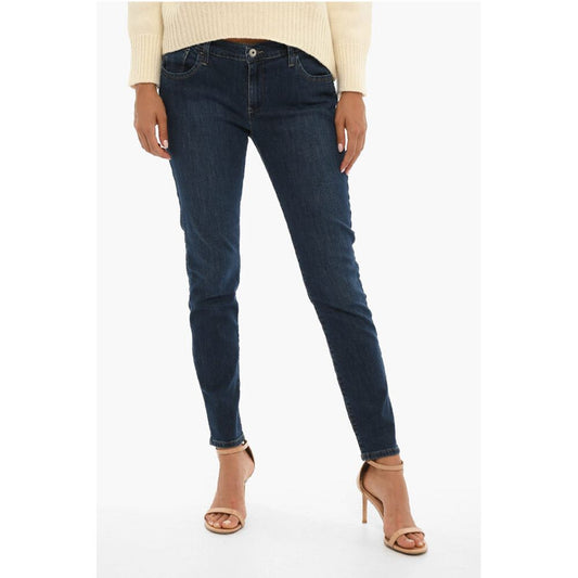 Woolrich PENN-RICH Stretch Denim Jeans with Visible Stitching 14cm