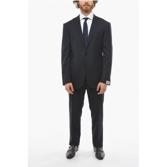 Corneliani Virgin-wool ACADEMY Suit with Notch Lapel
