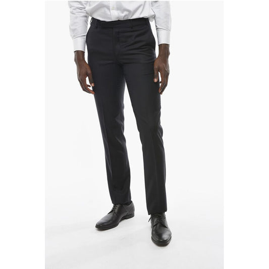 Corneliani Virgin Wool Pleated Pants